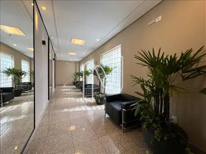 Hall de acesso ao lazer