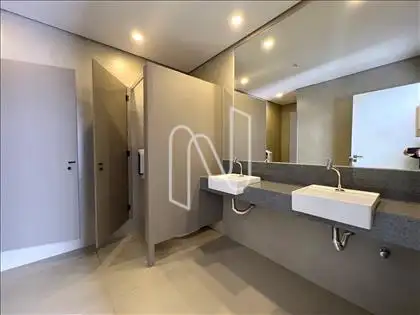 Banheiro da área de lazer
