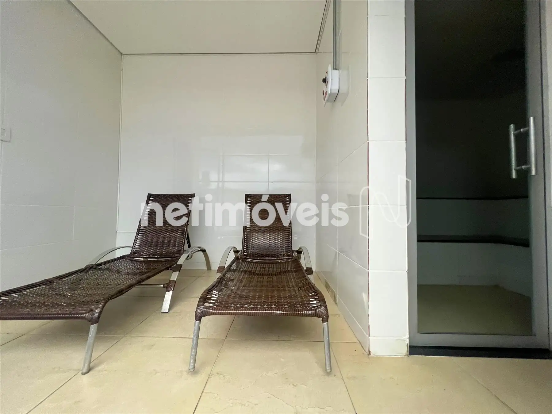 Sala de repouso e sauna