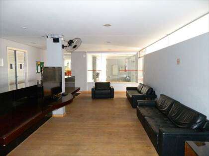 Sala de TV da área de lazer