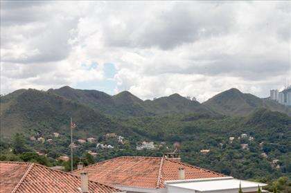 Linda vista da cobertura