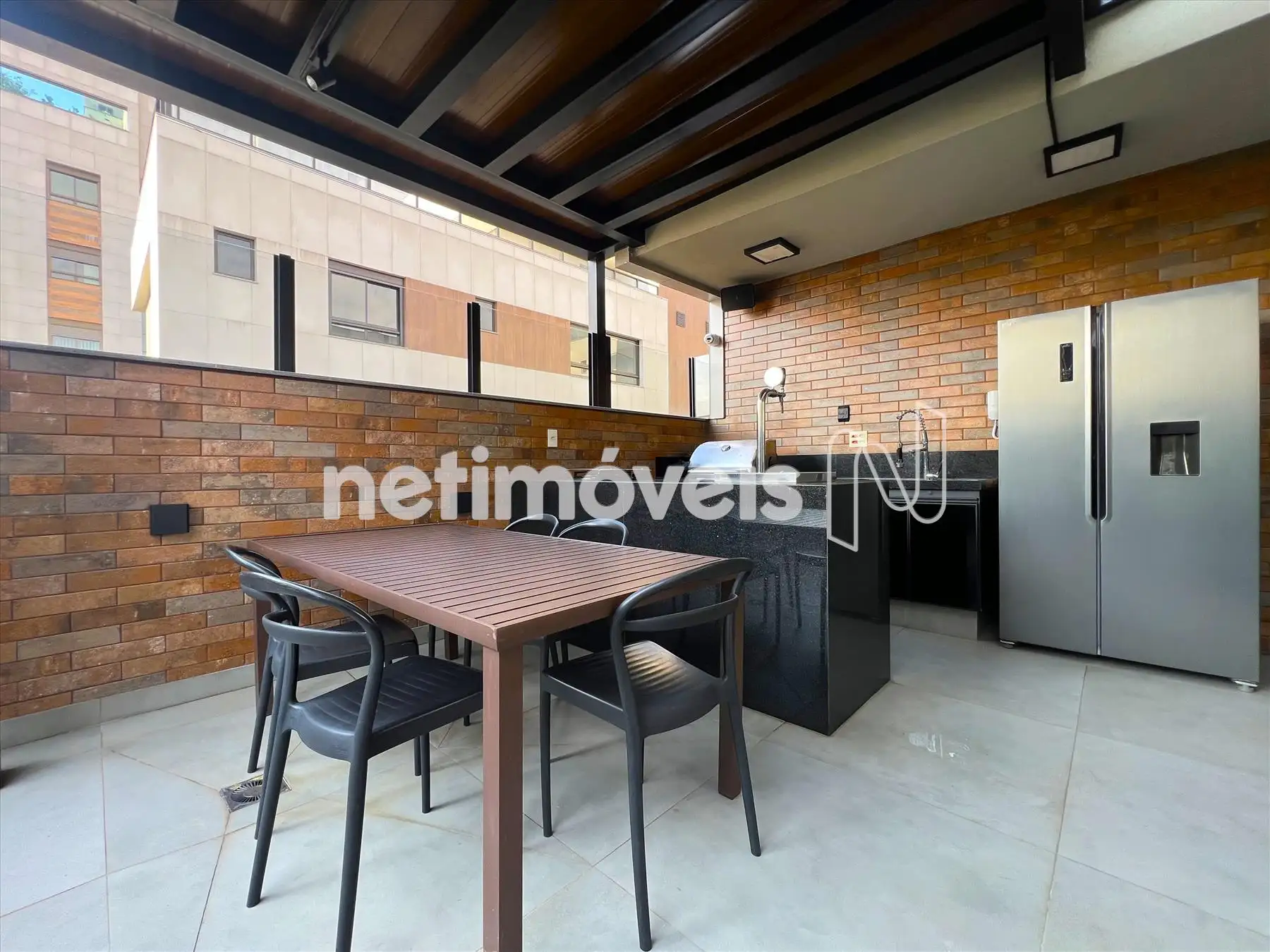 Espaço gourmet no Rooftop ângulo 2