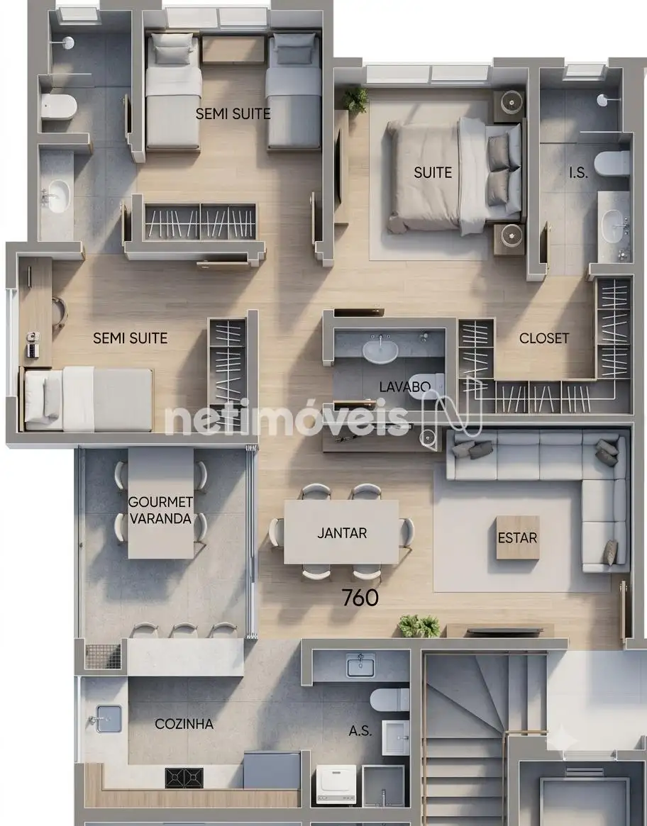 Planta humanizada