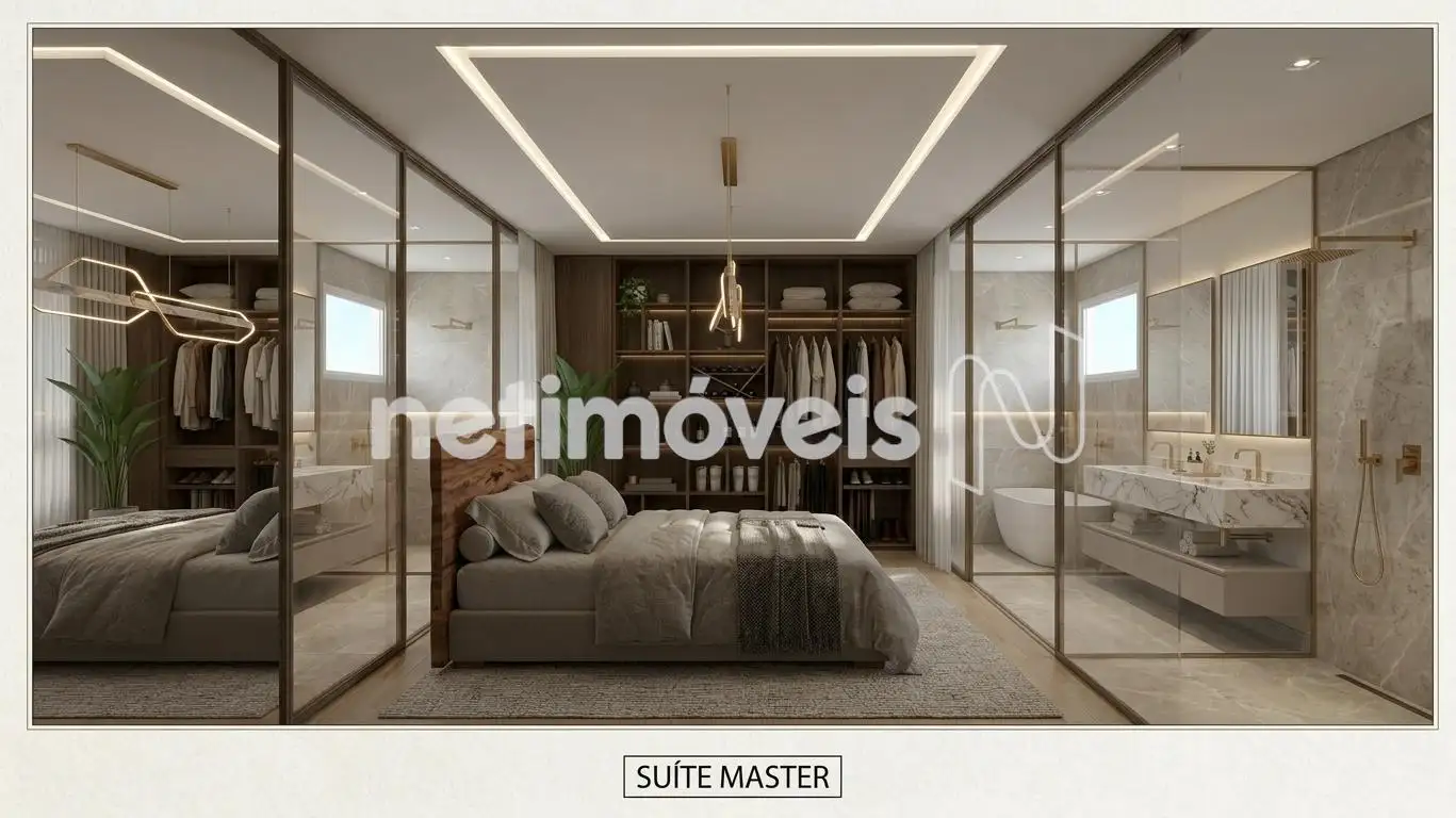 Suíte master Imagem ilustrativa