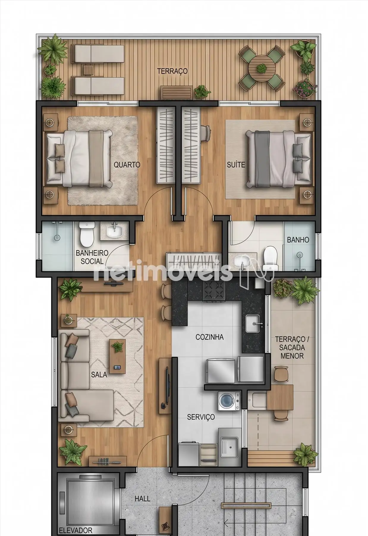 Planta humanizada
