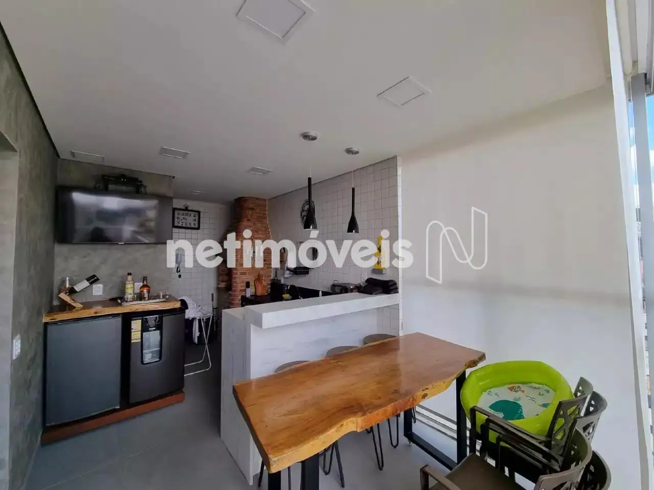 Área gourmet da cobertura