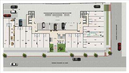 TERREO MAPA DA PORTARIA, ENTRADA DE GARAGEM
