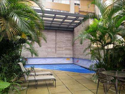 Área externa - piscina