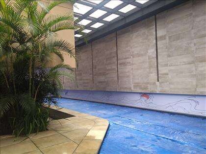 Área externa - piscina