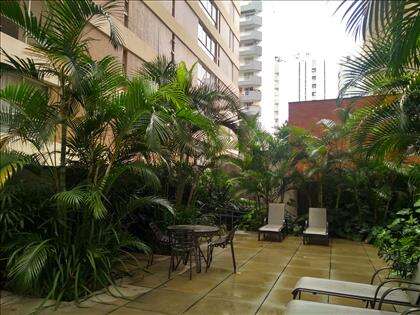 Área externa - piscina