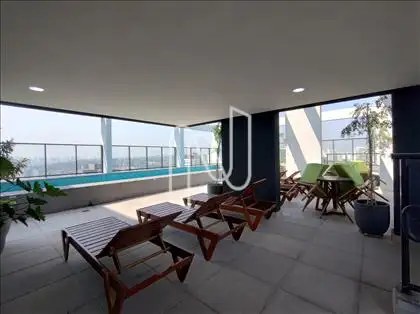 ÁREA DA PISCINA NO 26º ANDAR
