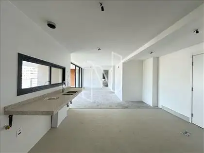 cozinha e sala  