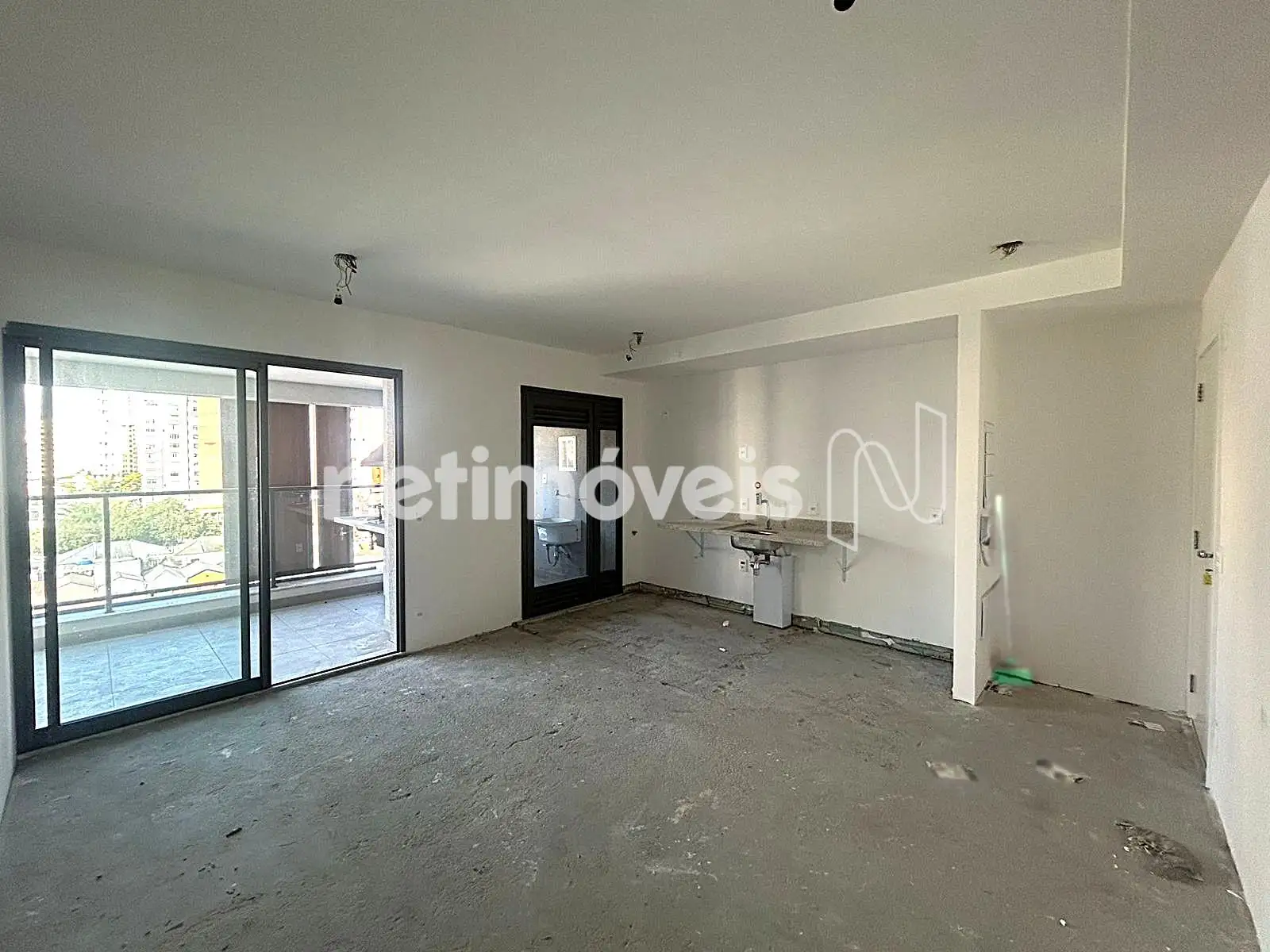  sala cozinha e varanda