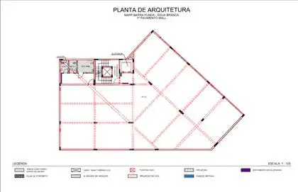 PLANTA DE ARQUITETURA 1º PAVIMENTO 