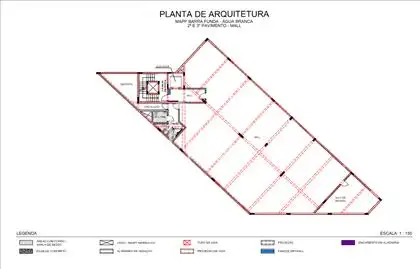  PLANTA DE ARQUITETURA 2 E 3º PAVIMENTO 