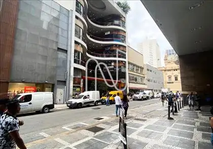 Vista Entrada Galeria do Rock