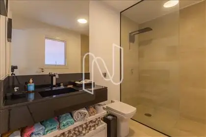 Banheiro de Apoio Espaço Gourmet e Adega