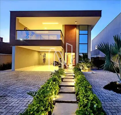  Fachada da casa em Alphaville Feira  