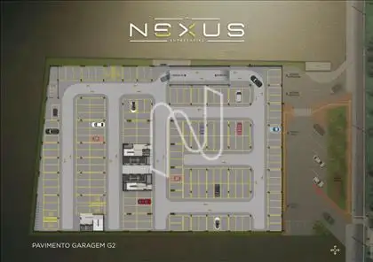 Nexus Empresarial - Pavimento Garagem 2 