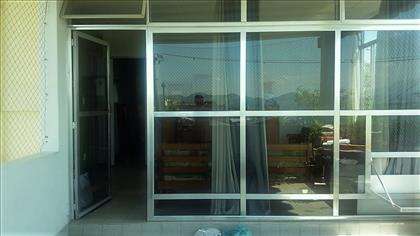 Parede de vidro entre Sala e Varanda 2 andar