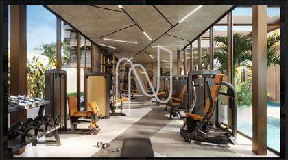 Espaço fitness.