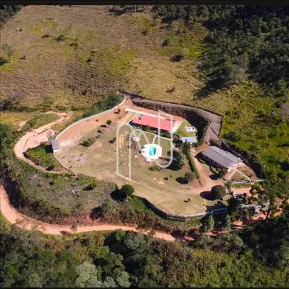 Vista aérea da Sede.