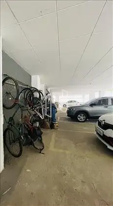 Bicicletário.
