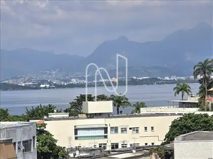 Vista da sala e 2 quartos 