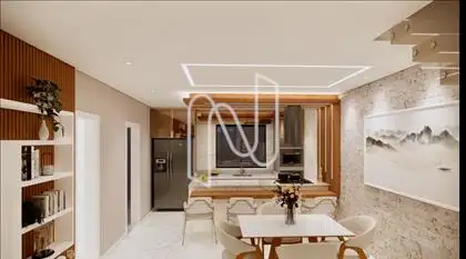  Espaço jantar.