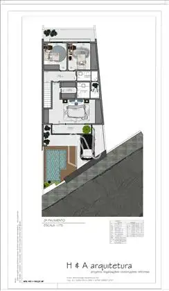  Planta 1° andar.