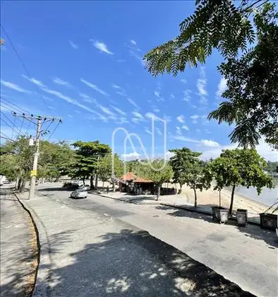 Vista da Portaria/ Praia da Engenhoca. 
