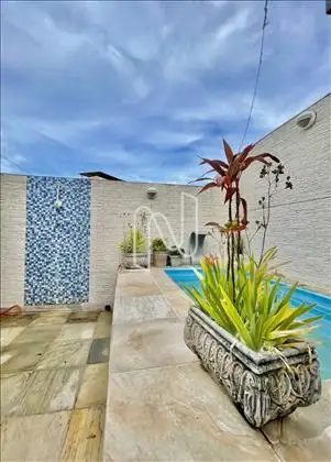 Chuveirão/piscina. 