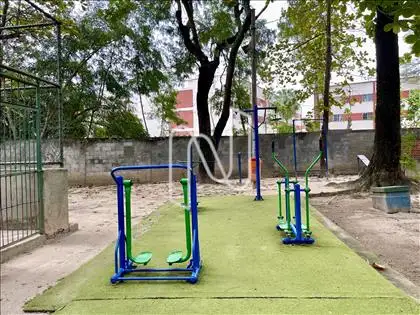 Academia ao ar livre.