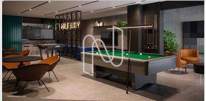 Pool bar e salão de jogos. 