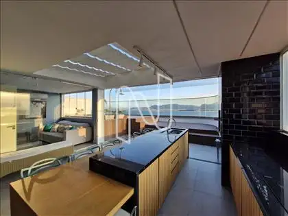 Área Gourmet preparada com Ilha
