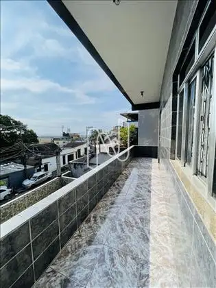 Varanda 1° andar. 