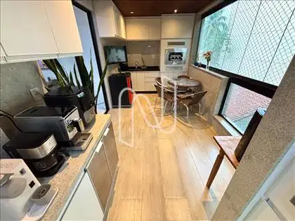 Cozinha americana com a Varanda Gourmet