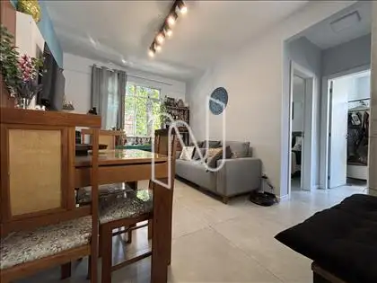 Sala com vista para os quartos