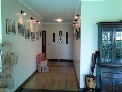 Corredor de acesso a parte íntima da casa