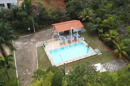 Área de lazer do condomínio  