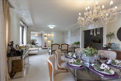 Sala de estar e jantar