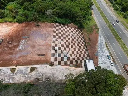 Lote - Foto aérea - Demarcação 