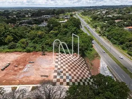Lote - Foto aérea - Demarcação 