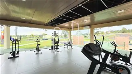 Área de lazer - academia 