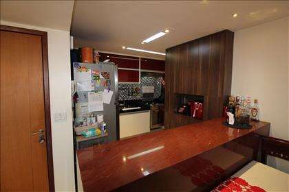 Cozinha américana entregada com a Sala