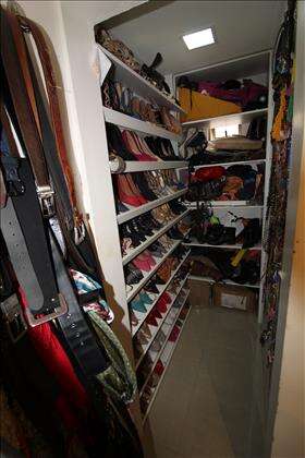 Closet com porta sapatos