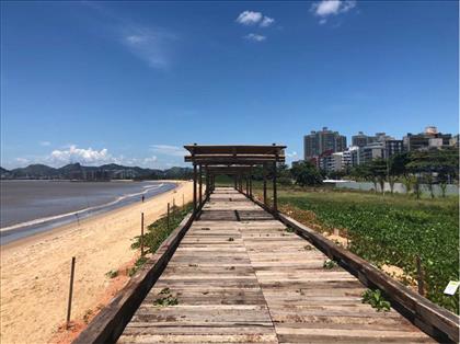 Deck do Atlântica parque.