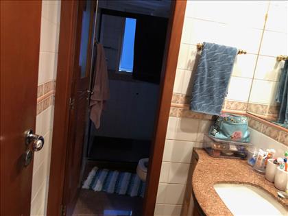 Lavabo a parte para mais flexibilidade.