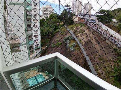 Vista para a piscina