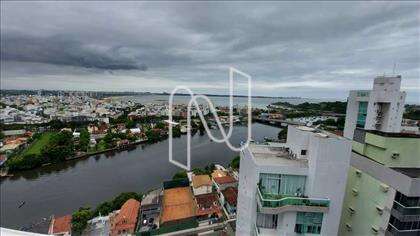 Vista da cobertura, área de lazer